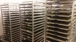 marijuana buds drying in racks biotrackthc