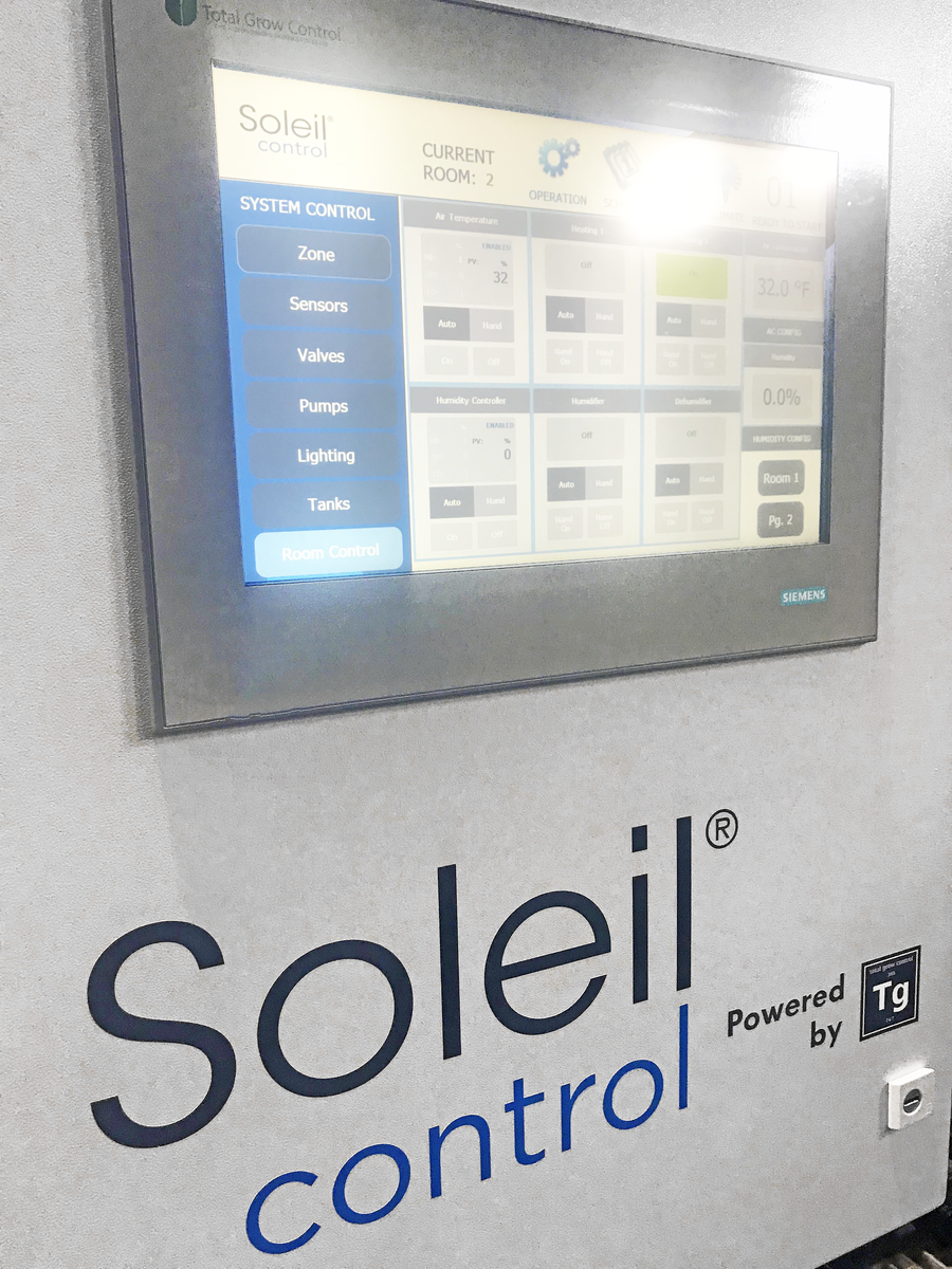 Soleil control panel