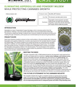 Eliminating Microbes & Growth in Every Stage of Cannabis Growth